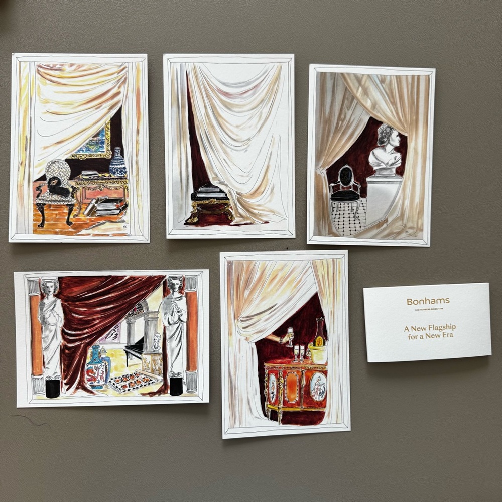 Bonhams Artistic Postcards NEW